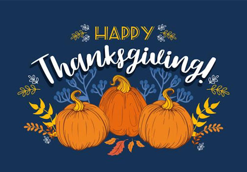 ​HAPPY THANKSGIVING!