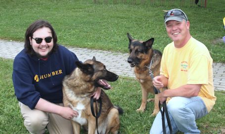 Crowd turns out for Kincardine Lions Walk for Dog Guides Sunday afternoon