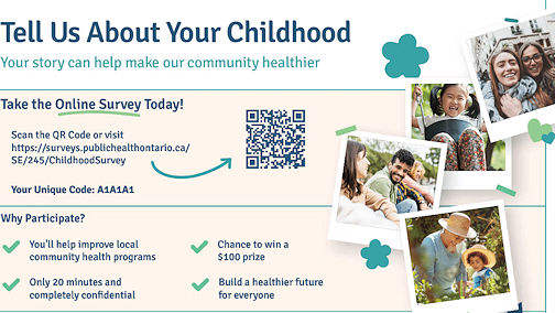 Grey-Bruce residents urged to take survey about link between childhood experiences and health