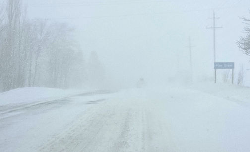 And ... Highway 21 is closed again in the Kincardine area