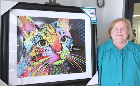 New artwork on display, in support of Kincardine hospital auxiliary
