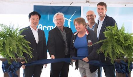 Armow Wind Power Facility officially opened