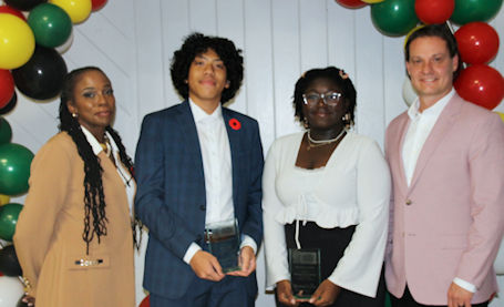 Toronto muralist talks about the meaning of his work at Afro Caribbean Youth Awards