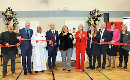 Official ribbon-cutting held for addition at St. Anthony’s School in Kincardine