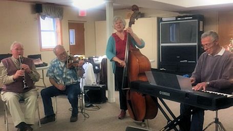 Reid's Corners W.I. enjoys Christmas potluck and entertainment