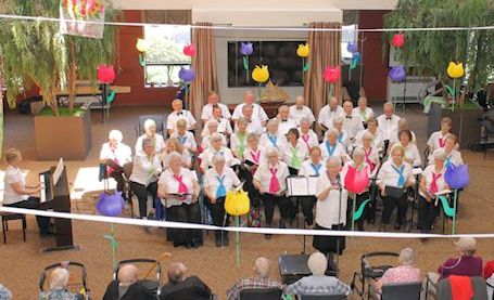 Celebration Singers perform spring concert at Trillium Court