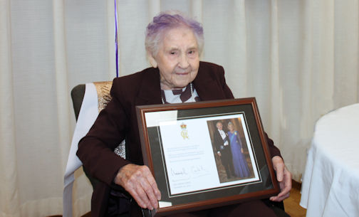 Kincardine woman celebrates her 100th birthday