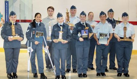 Kincardine Legion president is reviewing officer at annual Air Cadet inspection