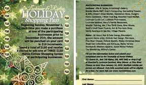 Three lucky people win Huron-Kinloss dollars in Holiday Shopping Pass promotion