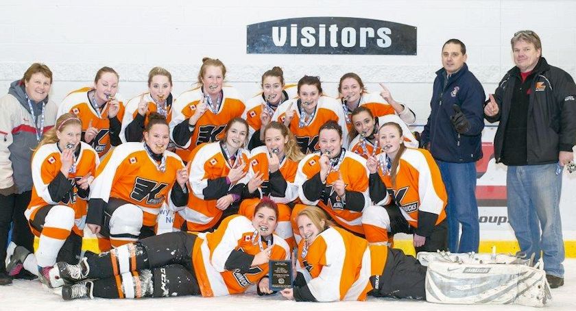 Kincardine Battling Battlers Midget girls win gold