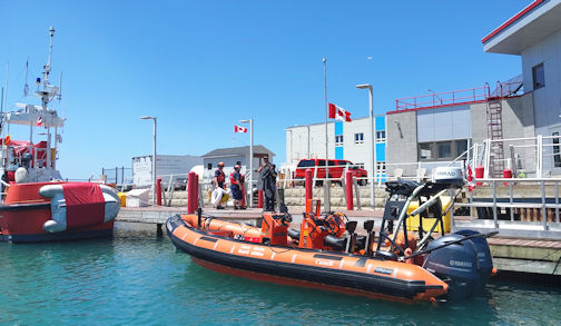Child rescued from Lake Huron, south of Goderich