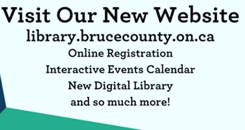 ​Bruce County Public Library launches new website